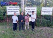 Kantor Pertanahan Kabupaten Tapanuli Utara Serahkan Sertipikat PTSL di Desa Sigotom Timur, Kecamatan Pangaribuan
