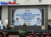 Gubernur NTT Tutup Retret Kepemimpinan, Tegaskan Disiplin ASN dan Dukungan Ekonomi Lokal