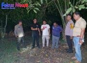 Polsek Mardinding Bersama Perangkat Desa Tindak Lanjuti Informasi Dugaan Barak Narkoba