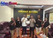 Bitung Keluar Dari Zona Merah, Kapolres Dapat Penghargaan Dari KPU