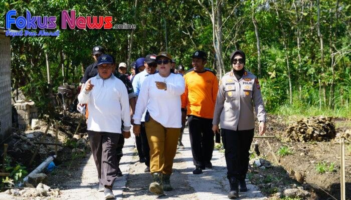Gotong Royong Sinergi Pemkab Gunungkidul, TNI-Polri, dan Masyarakat Kapanewon Playen, Bupati : Ini Wujud Handarbeni Lindungi Lingkungan