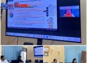 Kantor Pertanahan Kabupaten Tapanuli Utara Ikuti Rapat Daring Kegiatan Persiapan Penyusunan RKBMN TA. 2027