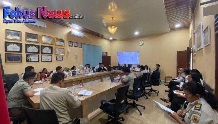 Kantor Pertanahan Kabupaten Tapanuli Utara Laksanakan Kegiatan Evaluasi dan Monitoring untuk Tingkatkan Kinerja Pelayanan