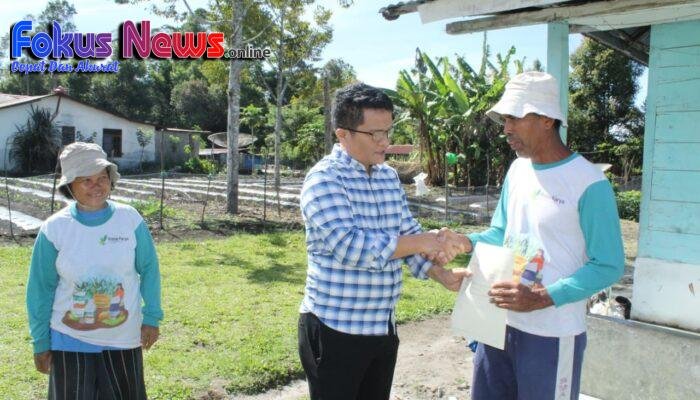 Kantor Pertanahan Kabupaten Tapanuli Utara Mendapat Apresiasi dari Masyarakat Penerima Sertipikat PTSL di Desa Aek Nauli IV Kecamatan Sipahutar