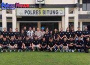 Bitung Kirim Kontingen Voli, Kapolres Pimpin Pelepasan