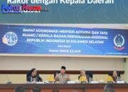 Percepat Penyelesaian Persoalan Tanah dan Ruang, Menteri Nusron Adakan Rakor dengan Kepala Daerah Se-Sulsel