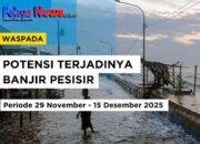 BMKG: Fenomena Perigee Picu Rob di Banyak Pesisir Sulut, Bitung Masuk Daftar