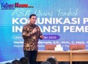 Berikan Pengarahan Latsar CPNS, Harison Mocodompis: ASN Ujung Tombak Komunikasi Publik Instansi Pemerintahan