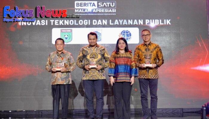Kementerian ATR/BPN Raih Apresiasi BeritaSatu 2025 Kategori Inovasi Teknologi dan Layanan Publik