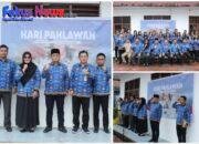 Kantor Pertanahan Kabupaten Tapanuli Utara Laksanakan Upacara Peringatan Hari Pahlawan Tahun 2025