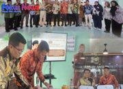 Kantor Pertanahan Tapanuli Utara Dan Pengadilan Agama Tarutung Tandatangani Perjanjian Kerjasama Untuk Percepatan Pelayanan Pertanahan