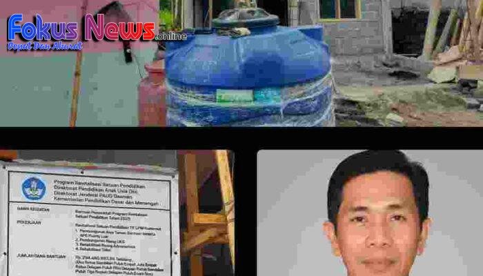 TK LPM Kumersot Dapat Bantuan Revitalisasi Pendidikan 2025, Bukti Nyata Kepemimpinan Sonny Wenas