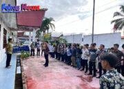 Kantor Pertanahan Kabupaten Tapanuli Utara Laksanakan Apel Pagi Rutin