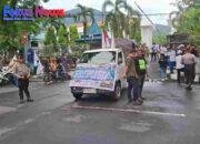 Polres Bitung Jaga Stabilitas Kamtibmas Selama Gelaran Aksi Aliansi Sipil