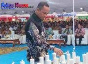 Kapolres Bitung Hadiri Natal Pemkot, Pastikan Keamanan Wilayah Bitung Tetap Aman