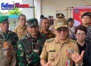 Jelang Akhir Tahun, Dandim 1310/Bitung dan Bupati Minut Pastikan Pasar Kondusif