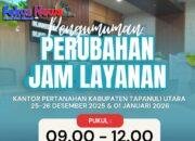 Kementerian ATR/BPN Tetap Buka Layani Masyarakat Selama Libur Nataru