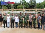 Danrem 131/Stg Bersama Dandim 1310/Bitung Pantau Pembangunan KDKMP