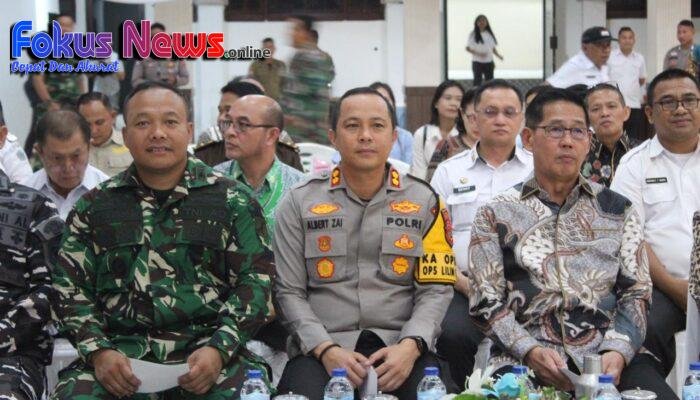 Hadiri Doa Akhir Tahun, Dandim 1310 Bitung Soroti Makna Harmoni Sosial