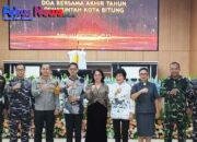 Akhir Tahun 2025, Kapolres Bitung Hadiri Doa Bersama Forkopimda