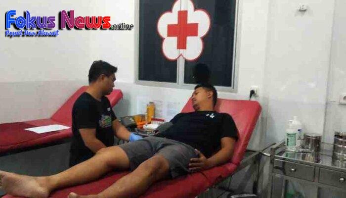 TNI Hadir untuk Rakyat, Anggota Kodim 1310/Bitung Bantu Donor Darah di RSUD Manembo-Nembo