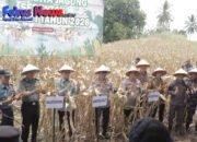 Panen Raya Jagung di Bitung, Wakapolda Sulut Apresiasi Kinerja Polres Bitung