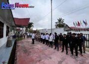 Kantor Pertanahan Kabupaten Tapanuli Utara Melaksanakan Apel Pagi