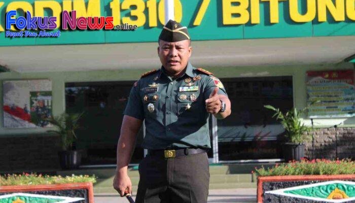 Disiplin Fisik hingga Etika Medsos, Penekanan Dandim 1310/Bitung di Awal Tahun 2026