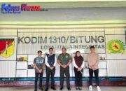 Silaturahmi Strategis di Makodim, Dandim 1310/Bitung Kawal Ketat Program MBG