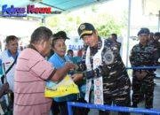 TNI AL Hadir di Tengah Masyarakat Talaud, Dankodaeral VIII Tinjau Layanan Sosial dan Kesehatan