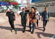 POLA Kota Bitung Hadir di Markas Yonmarhanlan VIII, Perkuat Komunikasi Lintas Elemen
