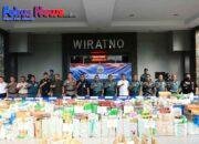 Kodaeral VIII Bersama Tim Gabungan Amankan Barang Ilegal