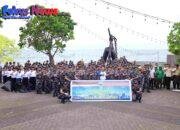 Gerakan Indonesia Asri, TNI AL Kodaeral VIII Bersih-Bersih Pantai Megamas