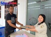 Kantor Pertanahan Kabupaten Tapanuli Utara melaksanakan kegiatan penyerahan Barang Milik Negara (BMN) Kepada Pemenang Lelang
