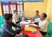 Kantor Pertanahan Kabupaten Tapanuli Utara Laksanakan Pengumpulan dan Verifikasi Berkas PTSL di Kecamatan Pangaribuan