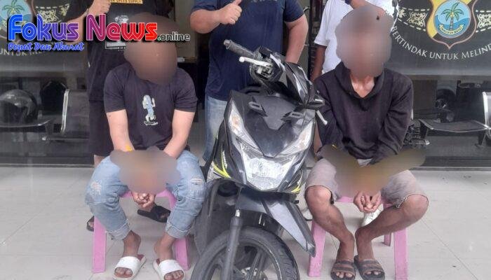 Tak Berkutik! Spesialis Curanmor Masjid dan Rumah Sakit Bitung, Diciduk Polisi