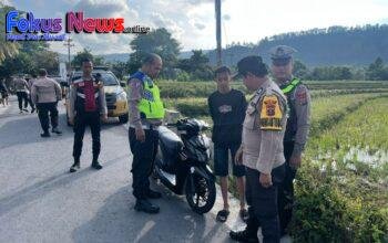 Patroli Skala Besar di Ramadhan 2026, Polres Toba Berhasil Amankan 6 Motor Knalpot Brong