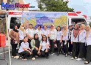 Kolaborasi Sosial Ramadhan, RSUD Kota Bitung Bagikan Ratusan Paket Takjil