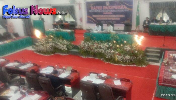 DPRD Toba Gelar Rapat Paripurna Penyampaian Hasil Reses Pertama tiap Daerah Pemilihan
