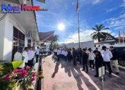 Lewat Apel Pagi, Kepala Kantor Pertanahan Kabupaten Tapanuli Utara Tekankan Integritas Dan Disiplin