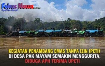 Darurat PETI di Sungai Landak, Warga Pak Mayam Soroti Dugaan Pembiaran