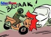 Laka Maut di Bitung, Renggut Nyawa Pengendara Motor