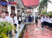 Apel Pagi Rutin Dilaksanakan Oleh Kantor Pertanahan Kabupaten Tapanuli Utara Upaya Pembinaan Disiplin Pegawai