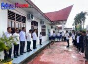 Rutinitas Apel Pagi Kantor Pertanahan Kabupaten Tapanuli Utara Perkuat Disiplin Dan Integritas