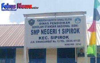 Anggaran Dana Bos Jumlahnya Sangat Fantastis, Sarana Dan Prasarana SMP 1 Negeri Sipirok Sangat Minim Perawatan, LSM LAPAN TIPIKOR : Ini Kuat Dugaan Dikorupsi!