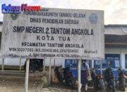 SMP Negeri 2 Tantom Angkola Parah Betul, DPD LSM LAPAN TIPIKOR Sumut : Anggaran Dana Bosnya Kemana?
