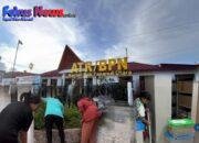Kantor Pertanahan Kabupaten Tapanuli Utara Laksanakan Kegiatan Jumat Bersih