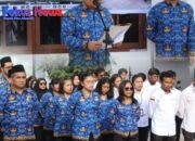 Kantor Pertanahan Kabupaten Tapanuli Utara Laksanakan Upacara HARKITNAS