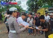 Polres Bitung Intensifkan Pengawasan BBM, Edukasi Tertib Lalu Lintas Sekaligus