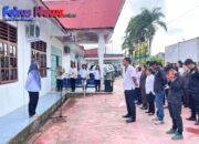 Rutinitas Apel Pagi Kantor Pertanahan Kabupaten Tapanuli Utara Teguhkan Disiplin